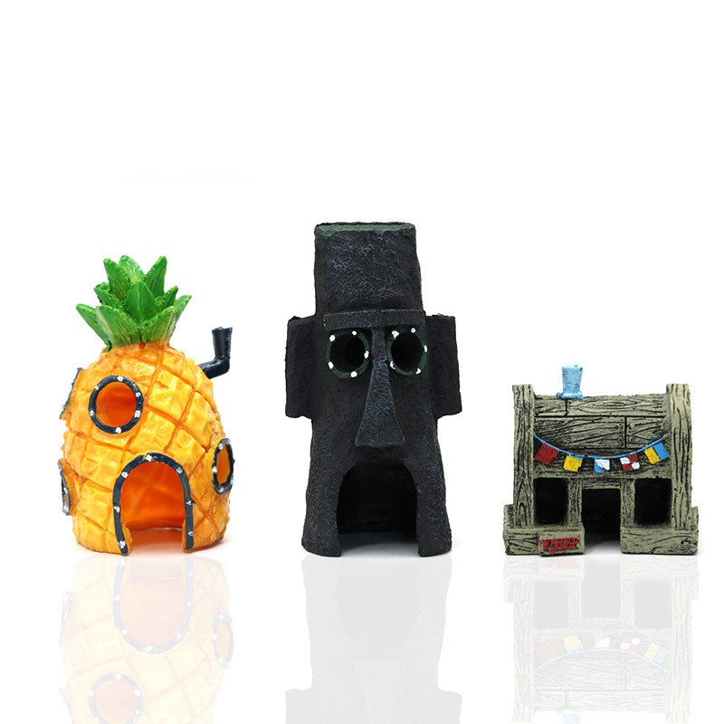 Marine Aquarium All In One - Fish tank decorazione dell'acquario Cartoon Fish
