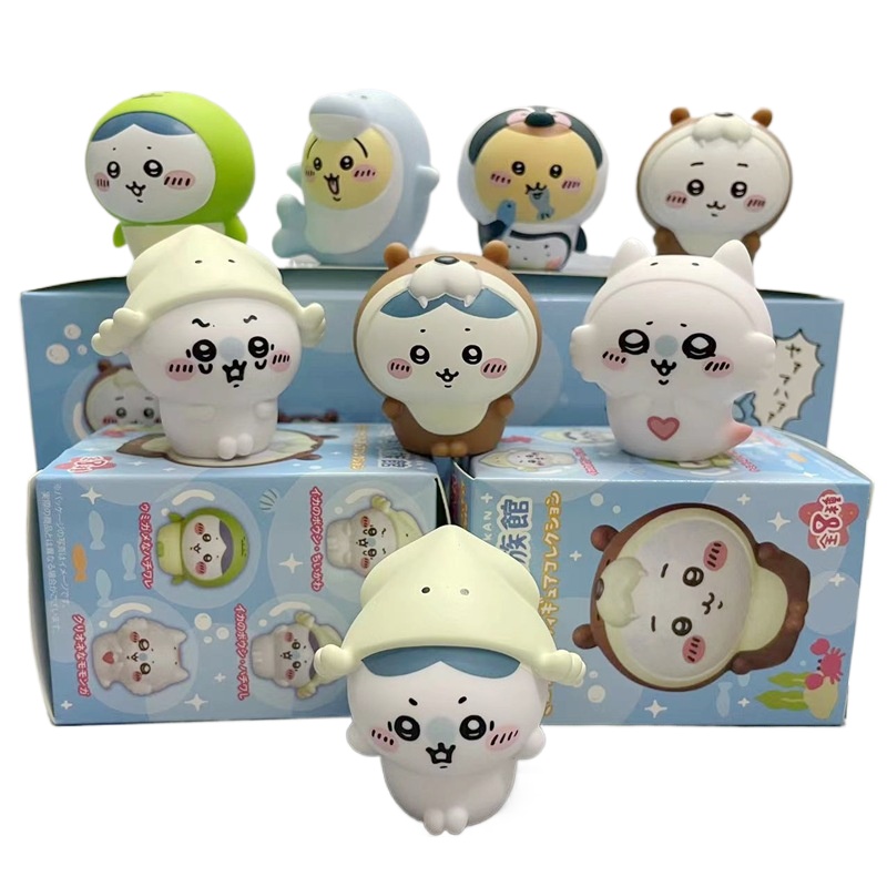 Marine Aquarium & Regional Centre Reviews - 8 Pezzi/Scatola Kawaii Chiikawa Aquarium Blind