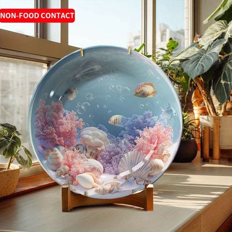 Marine Aquarium Design - Piatto e decorazione da parete in