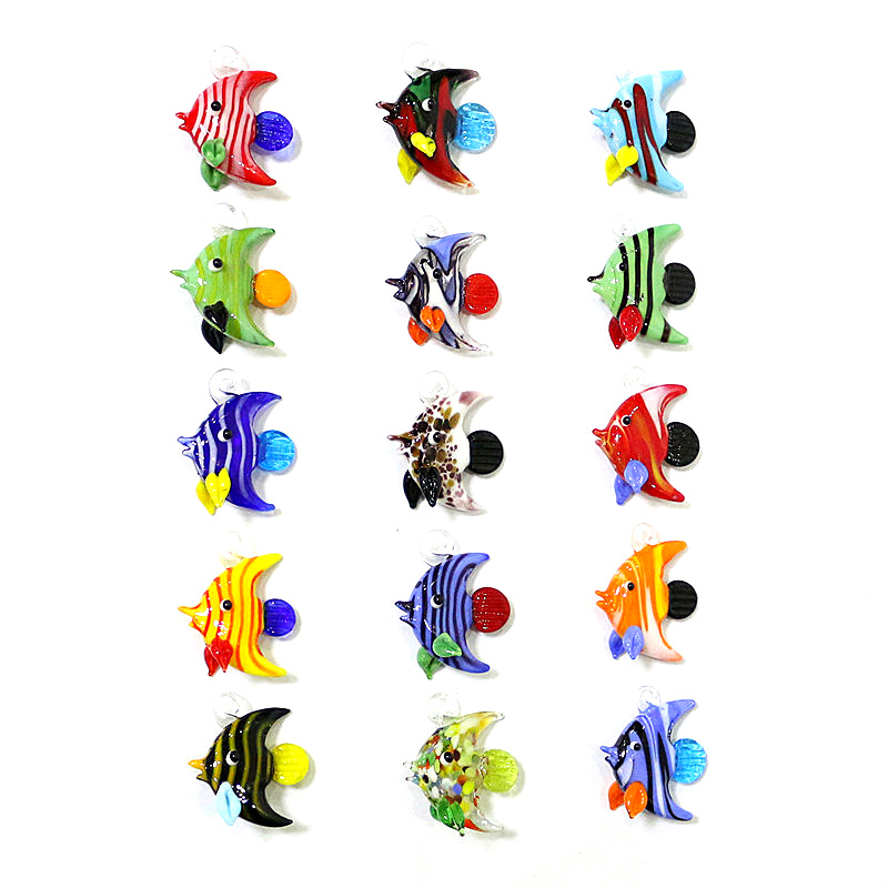 Marine Aquarium Europe - colorati mini ciondoli di vetro di