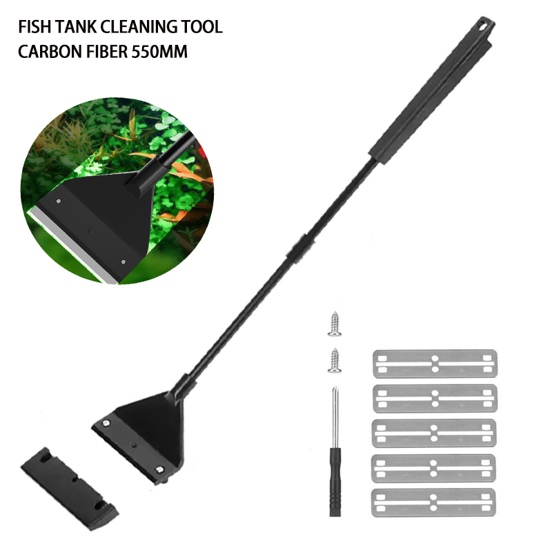 Marine Aquarium Glass Cleaner - Strumento per la Pulizia dell'Acquario, Raschietto