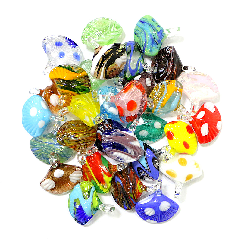Marine Aquarium Europe - Mini Ciondolo in Vetro a Forma