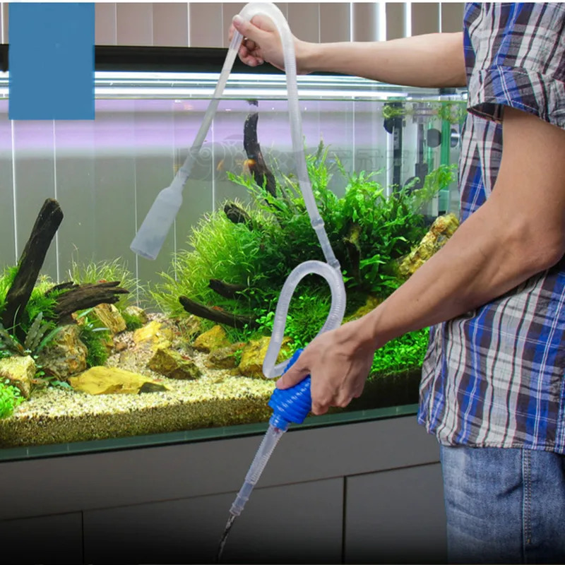 Marine Aquarium Water Change - Aspiratore a sifone per acquario, pulitore