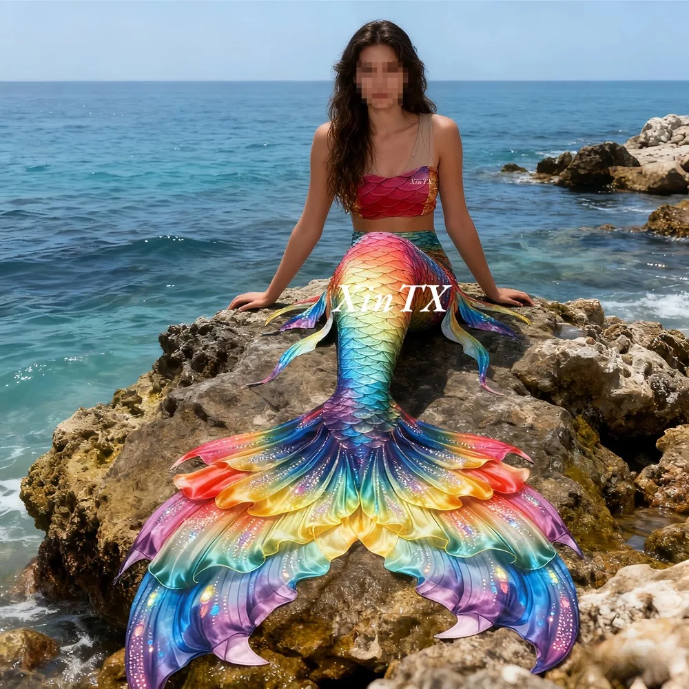 Aquarium & Marine Museum Ums - Costume da bagno femminile con coda