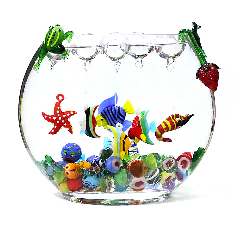Marine Aquarium Europe - Vetro Floating Animale Marino in Miniatura