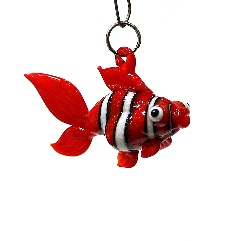 Marine Aquarium Europe - Pendente di pesce in miniatura colorato