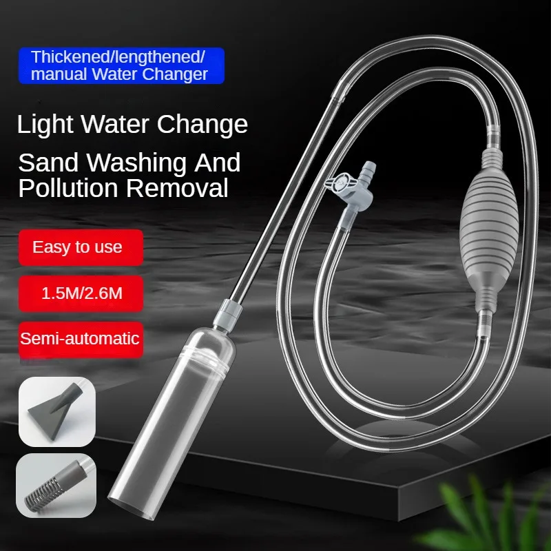 Marine Aquarium Water Change - Aspirapolvere a sifone per acquario Cambia