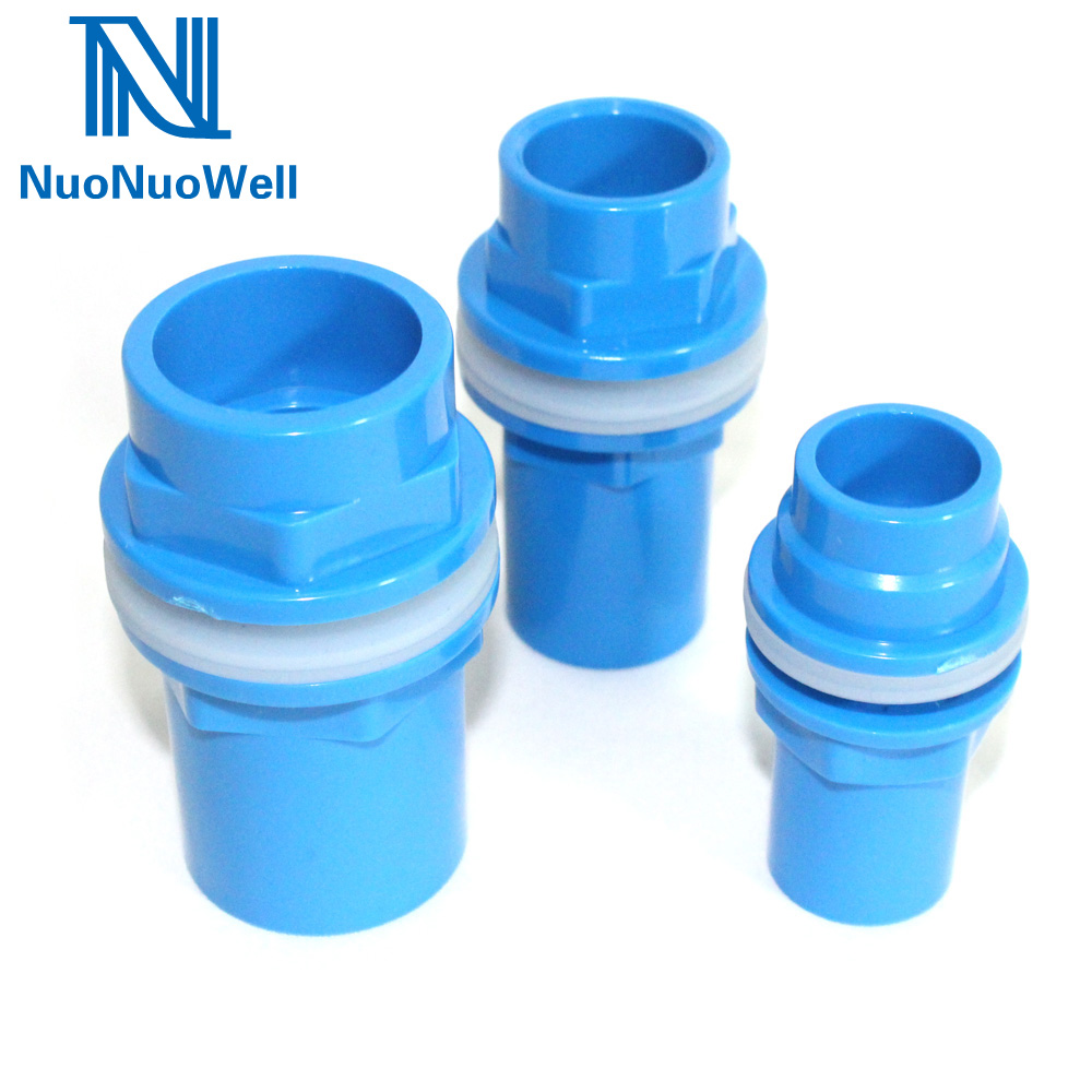 Aquarium Marine Blue - NuoNuoWell 20/25/32/40mm Blu Bulkhead Acquario Marine