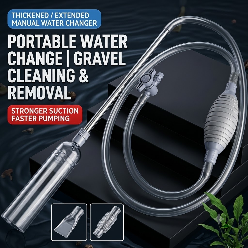 Sifone per Acquario, Cambia Ac - Marine Aquarium Water Change recensione e prezzo