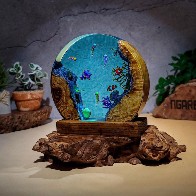 Lampada da Tavolo in Resina co - Aquarium & Marine Museum Ums recensione e prezzo