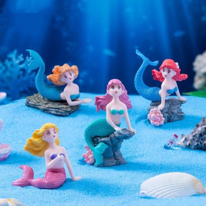 Set di 4 Ornamenti in Plastica - Marine Aquarium All In One recensione e prezzo
