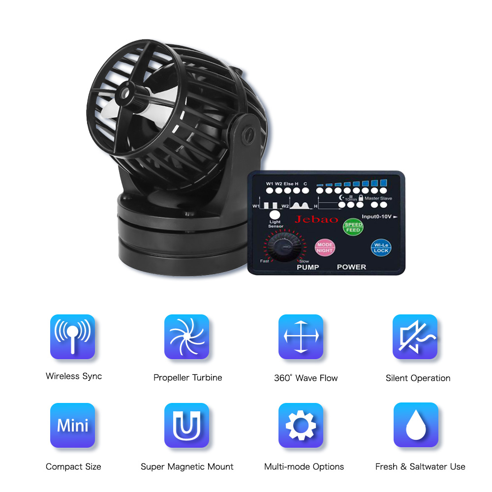 Pompa Generatrice di Onde Jeba - Marine Aquarium Reef recensione e prezzo
