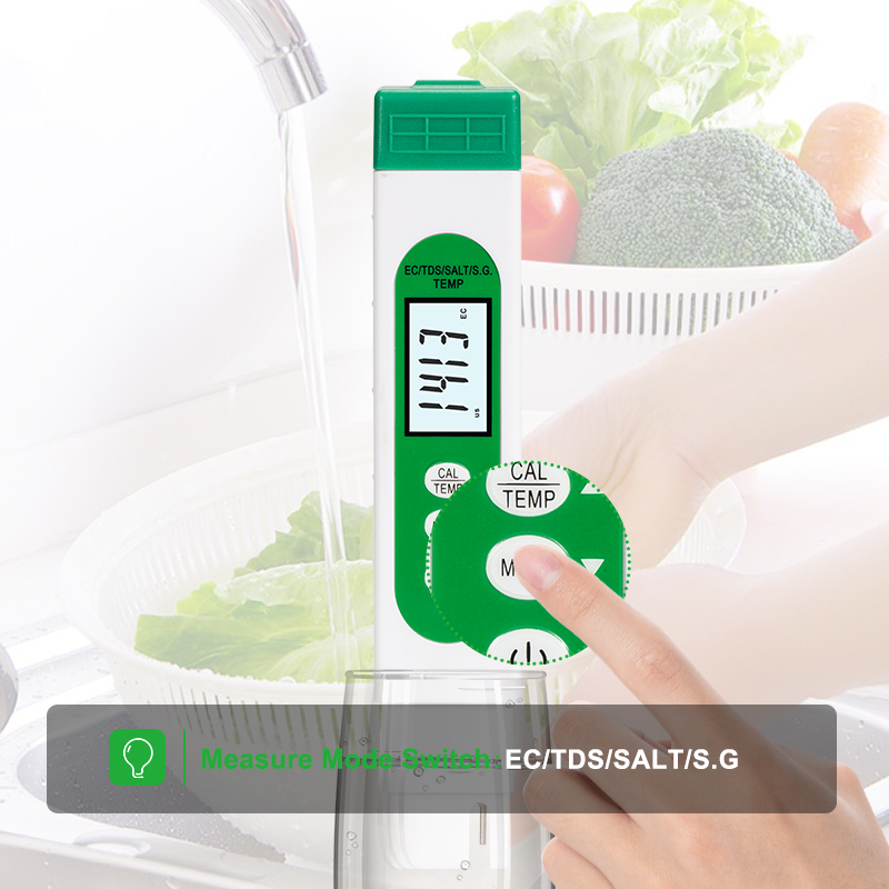 5 in 1 TDS EC SALT S.G TEMP Wa - Marine Aquarium Water Testing recensione e prezzo