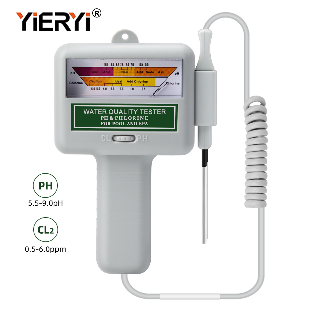 Yieryi 2 In 1 PH e CL2 Misurat - Marine Aquarium Water Testing recensione e prezzo